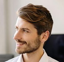 Michael Brennan, CTO de una empresa fintech cripto, headshot